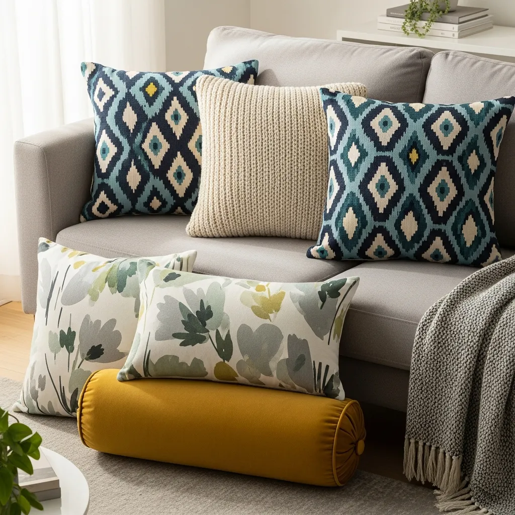 Set de cojines decorativos
