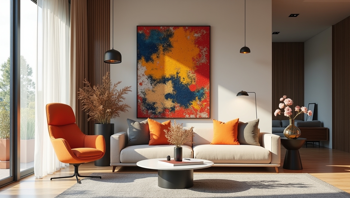 Instalación profesional de textiles